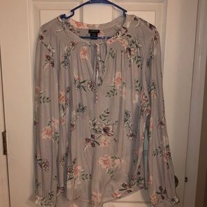 Torrid Floral Blouse